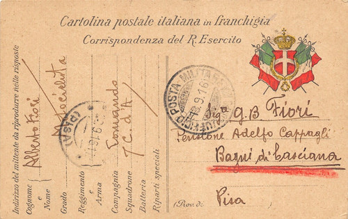 104h ww1 franchigia 1916 - ww1,