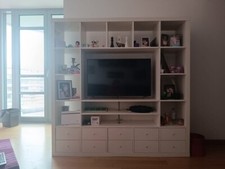 MOBILE LIBRERIA TV COLORE BIANCO 184 X 184