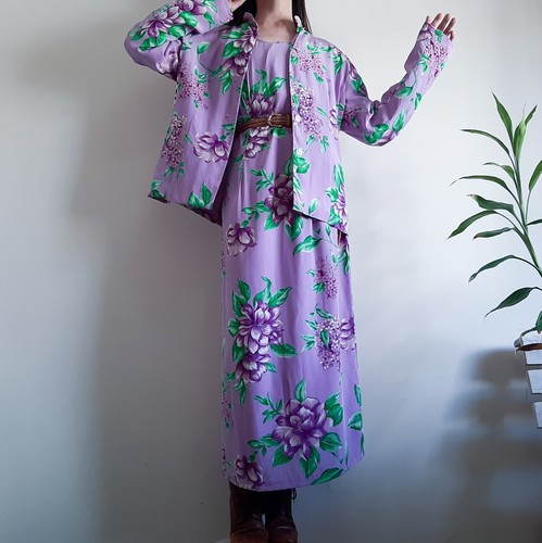 Metro style viola floreale - metro,