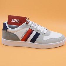 Sneakers da uomo RIFLE bianche