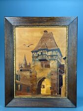 Quadro Intarsiato in legno -