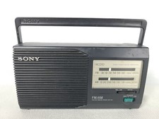Sony ICF-24 AM FM radio portatile a transistor 2 bande