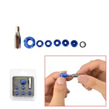 Tiro con l'arco Peep Sight Visier Clarifier obiettivo arco composto caccia kit apertura