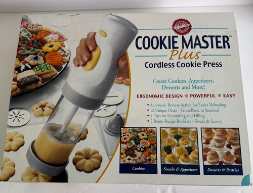 Wilton cordless cookie master - cookie,