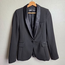 Giacca smoking effetto raso