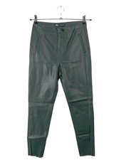 ZARA Pantaloni in ecopelle