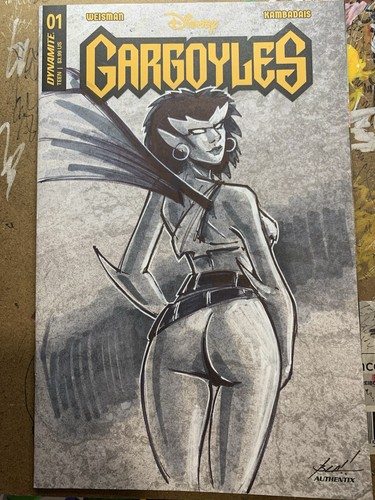 Gargoyles copertina schizzo - copertina,