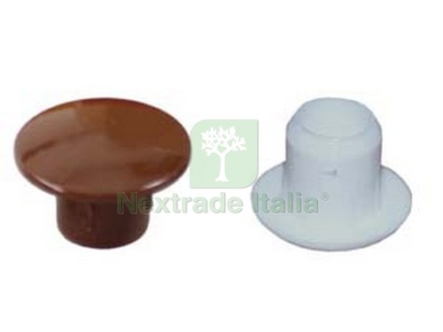 2000pz copriforo plastica - copriforo, in