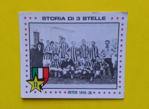 Figurina inter 1919 panini - inter, 1919-20
