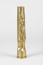 47473 - Trench art 1945. Vaso