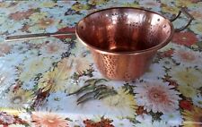 Pentola PAIOLO IN RAME DIAMETRO 30  IDEALE PER POLENTA RISOTTI MARMELLATA