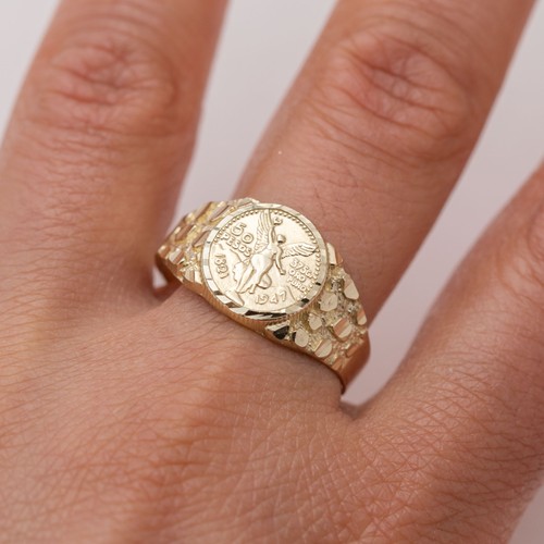 Anello oro massiccio carati - 10,