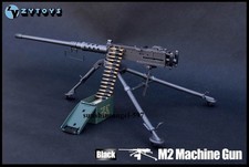 ZYTOYS ZY8031A 1/6 Browning mitragliatrice M2 set proiettili modello arma