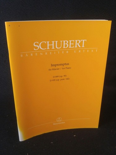 Impromptus per pianoforte d899 - impromptus,