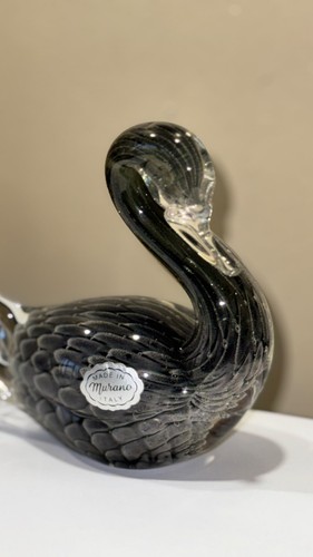 Murano cigno vetro - cigno,