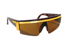 Occhiali da sole Gianni Versace  Y76  Brown  Sunglasses  + Medusa Case NOS Italy