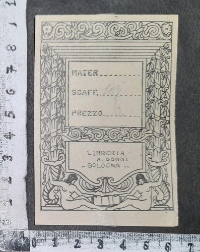 Wunderkammer exlibris 744 - 744, "
