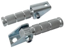 C4 Coppia pedane poggiapiedi post. alluminio per Gilera Runner VX 125 2000-2004