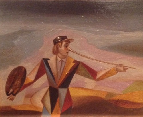 Olio tavola giuliano - tavola, di