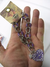 Bracciale con ciondolo cuore