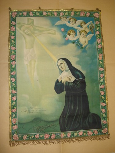 Antico stendardo santa rita - antico, di