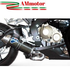 Terminale Di Scarico Termignoni Honda Cbr 1000 RR 2010 10 Oval Carbonio Moto