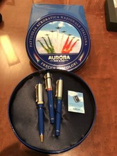 SET STILOGRAFICA E 2 ROLLER  AURORA FRECCE TRICOLORI IN  BOX CVCOL