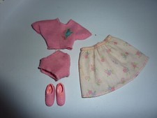 Barbie Easy-on Fashions MY FIRST #1876 vestiti scarpe Mattel vintage anni 80