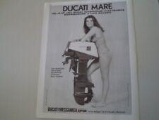 advertising Pubblicità 1973 MOTORE FUORIBORDO DUCATI MARE 150