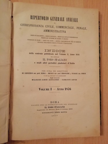Repertorio generale annuale - generale,