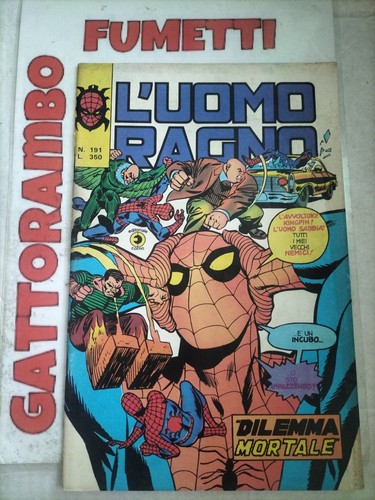 Uomo ragno 191 - ragno, anno