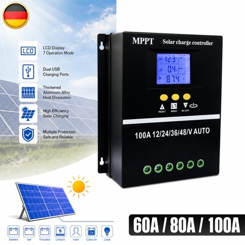Regolatore carica solare - di,