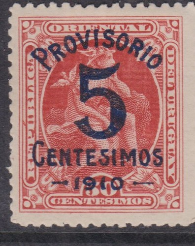 Uruguay 1910 mercury - uruguay,