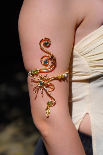 Arm cuff artigianale - cuff, in