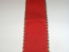 1 METRO BORDO TELA AIDA 55 FORI PUNTO CROCE ALTEZZA CM 5 VARI COLORI VEDI MENU'