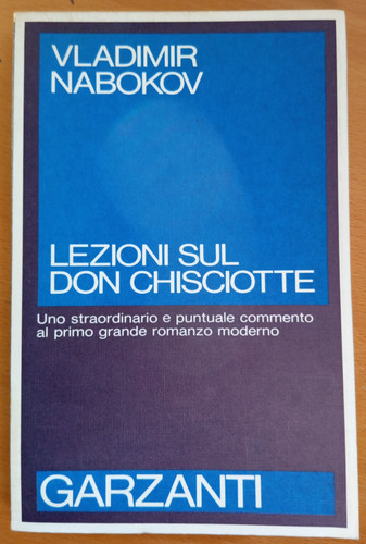 Lezioni sul don - lezioni, chisciotte