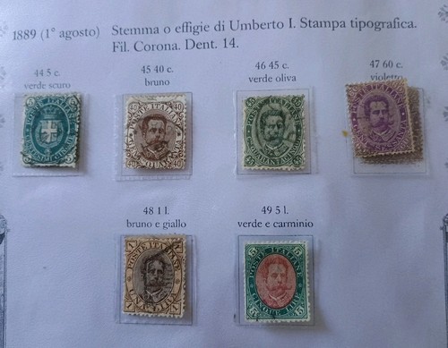 Regno italia 1889 stemma - d'italia, o