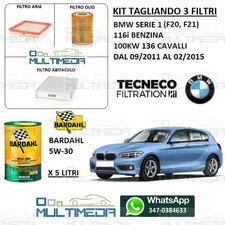 TAGLIANDO 3 FILTRI E OLIO