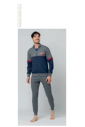 Tuta uomo full zip - , cotone
