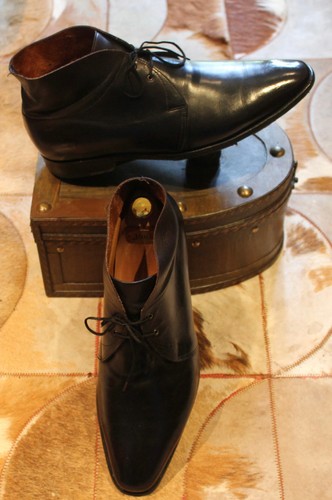 Stivali chukka neri - john, lobb