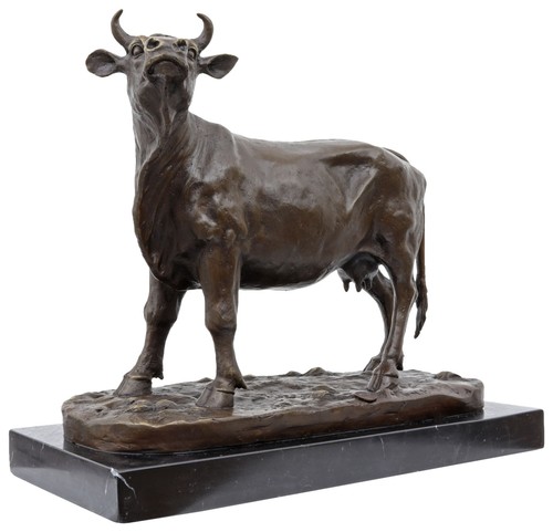 Scultura pulotto mucca - , in