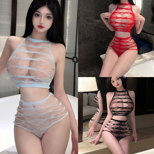 Hohlout lingerie tuta rete - tuta, a