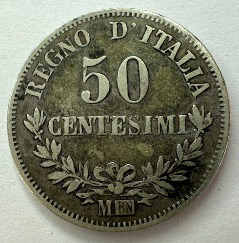 Moneta centesimi 1863 - centesimi,