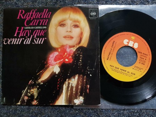 Single vinyl raffaella - 7",