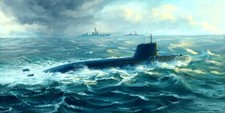 Trumpeter 05911 JAPANESE SORYU CLASS ATTACK SUBMARINE 1:144 Kit di modellismo
