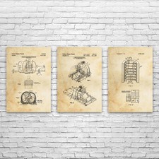 Mri machine patent wall art - machine,
