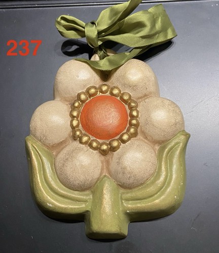 Thun formella fiore ceramica - formella,