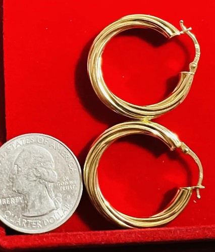 Orecchino 18ct 18k vero oro - 18ct,