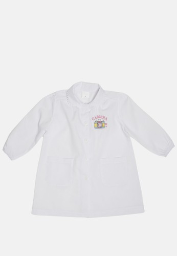 Grembiule bimba bianco scuola - grembiule,