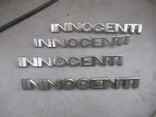 Innocenti MINI e Cooper - Scritta logo in metallo - Ricambio usato